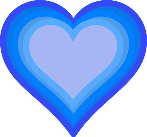 Light Blue Heart - ClipArt Best