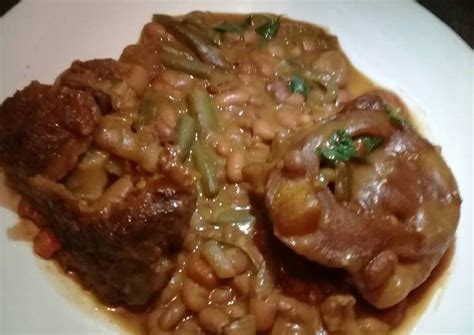 Brown beans with cow heels Recipe by Andre - Cookpad