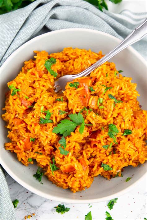 Tomato Rice - Vegan Heaven