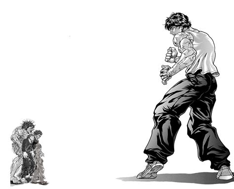 Yujiro, Kaku, Pickle, & Musashi vs a comically large Baki. Who wins? : r/Grapplerbaki