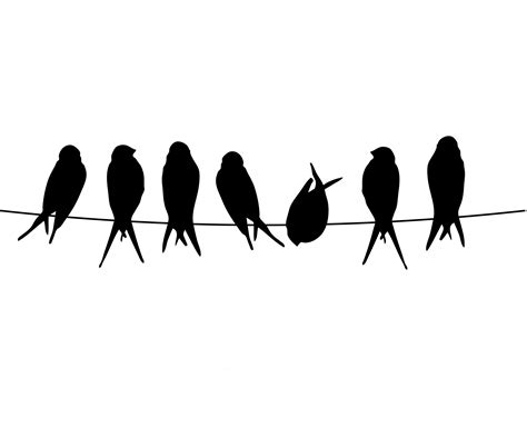 Free Bird Silhouette Clip Art | Free download on ClipArtMag