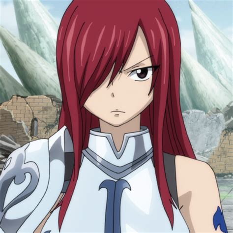 Fairy Tail Erza Scarlet Face