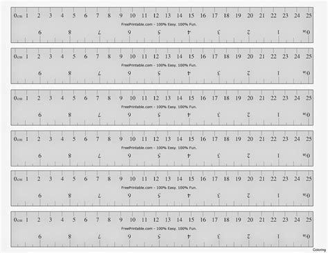 Centimeter Printable Ruler