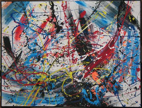 Abstract Splatter Painting at PaintingValley.com | Explore collection ...