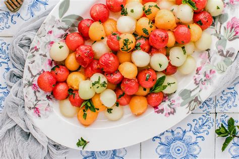 Summer Melon Salad - Dish 'n' the Kitchen