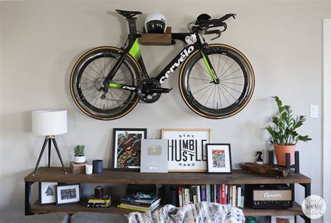 diy-wall-mounted-bike-rack-storage-shelf-7 - DIY Huntress