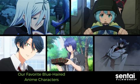 Our Favorite Blue Haired Anime Characters - Sentai Filmworks