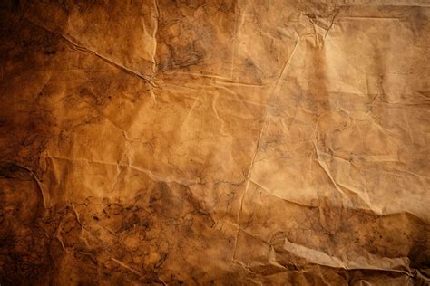 Old crumpled paper background. Brown crumpled paper texture. Abstract old brown paper as vintage ...