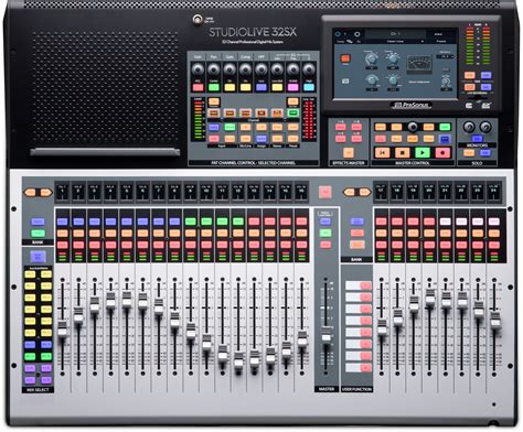 PreSonus StudioLive 32SX 32-channel digital mixer and USB audio interface - AudioProCT