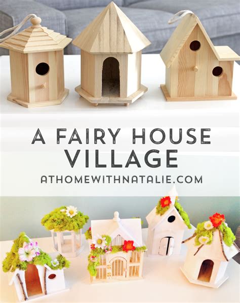 DIY Fairy House Village Tutorial