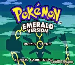 Pokemon Emerald Rom: Download Pokemon Emerald Rom