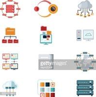 Computer Networking Icons Stock Clipart | Royalty-Free | FreeImages