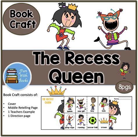 THE RECESS QUEEN BOOK CRAFT ~ Book Units by Lynn