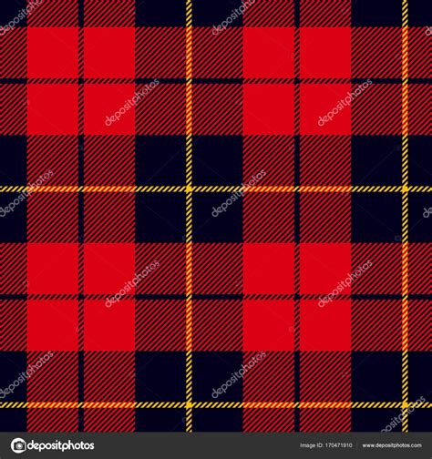 Scottish plaid in red, black, yellow. Wallace tartan seamless pa Stock Vector Image by ©Heizel ...