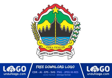 Logo Provinsi Jawa Tengah - Download Vector CDR, AI, PNG.