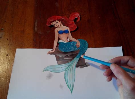 Disney Ariel Drawing at GetDrawings | Free download