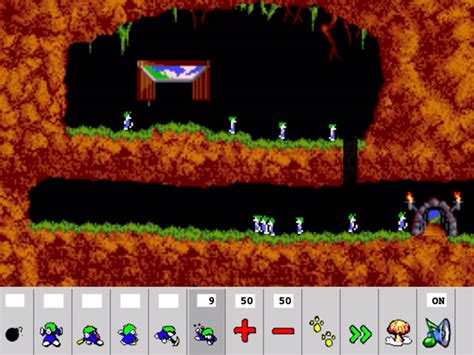 LEMMINGS online game | POMU Games