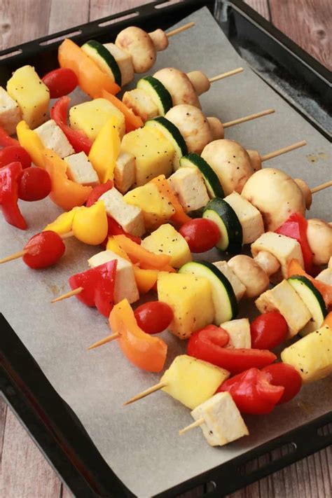 Vegetable Skewers (Kebabs) - Loving It Vegan