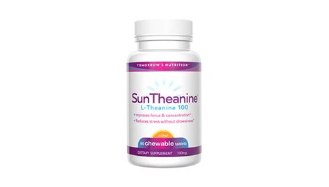 Tomorrow's Nutrition Suntheanine® Chewables – Learn More - Suntheanine