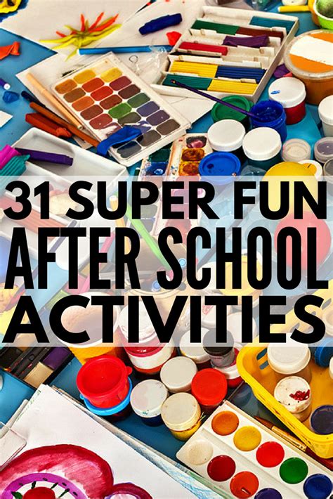 After school care activities – Artofit