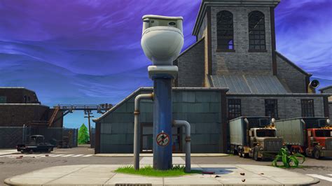 Fortnite: where to dance on top of a Clock Tower, Pink Tree, and Giant Porcelain Throne