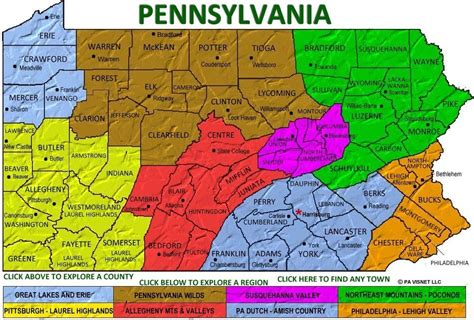 Pennsylvania Tourist Attractions Map - Best Tourist Places in the World