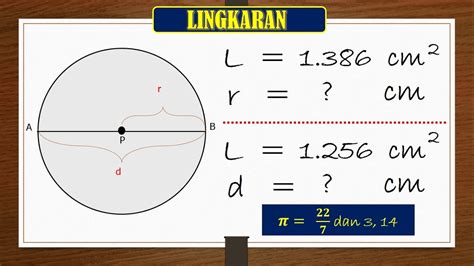 Ide 24+ Rumus Diameter Lingkaran