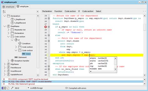 PL/SQL Developer - Allround Automations