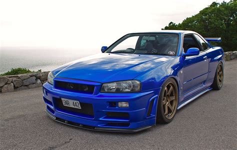 1080P Nissan Skyline Gtr R34 Wallpaper - Bansos Png