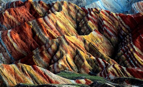 Zhangye Danxia Landform Park China ~ Words of Pictures