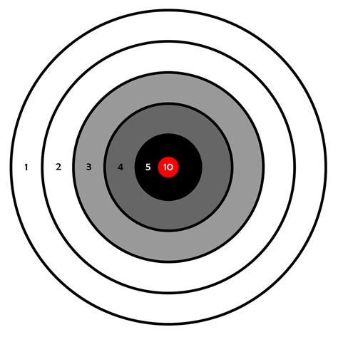 Printable Gun Targets