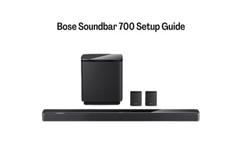 How to Setup Your Bose Smart Soundbar 700 | Your Own Consumer