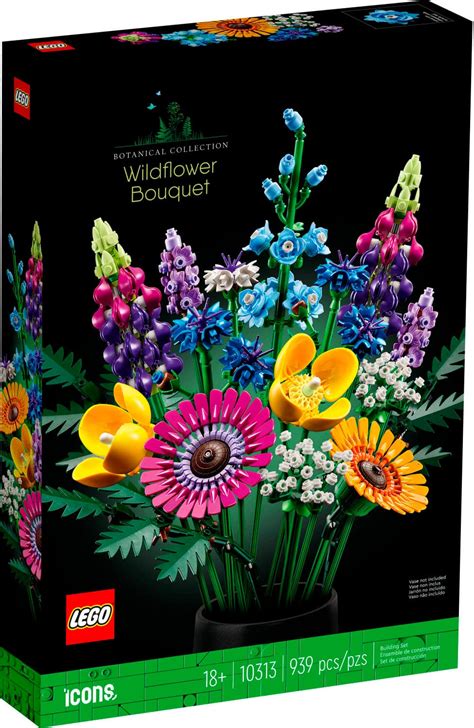 Customer Reviews: LEGO Icons Wildflower Bouquet 10313 6426496 - Best Buy