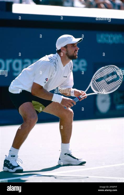 Australian tennis player Pat Rafter, US Open 2001 Stock Photo - Alamy