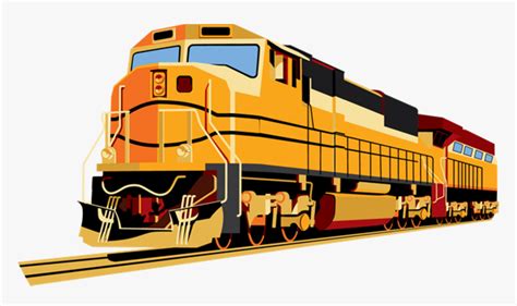 Train Rail Transparent Background - Freight Train Clip Art, HD Png ...