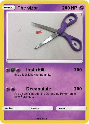 Pokémon The sizor - Insta kill - My Pokemon Card