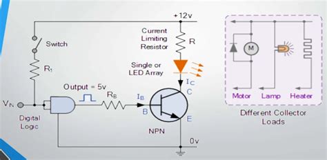 Transistor Switching Circuit Diagram