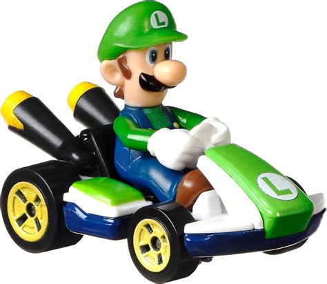 Hot Wheels Luigi Kart : Amazon.com.au: Toys & Games