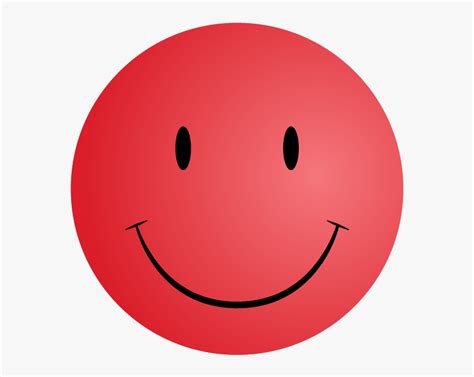 Red Smiley Face Png - Red Smiley Emoji Png, Transparent Png - kindpng