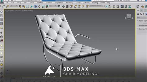 3D Max 2017 Chair Modeling Tutorial - YouTube