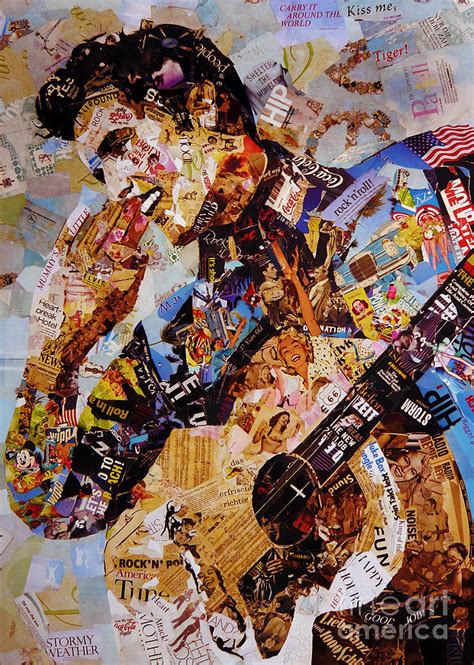 Elvis Presley Collage art Painting by Gull G - Pixels