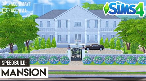 SIMS 4 | SPEED BUILD: Mansión | Casa de lujo - YouTube