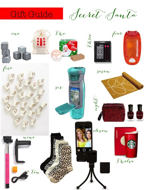 Top 24 Secret Santa Gift Ideas for Girls – Home, Family, Style and Art Ideas