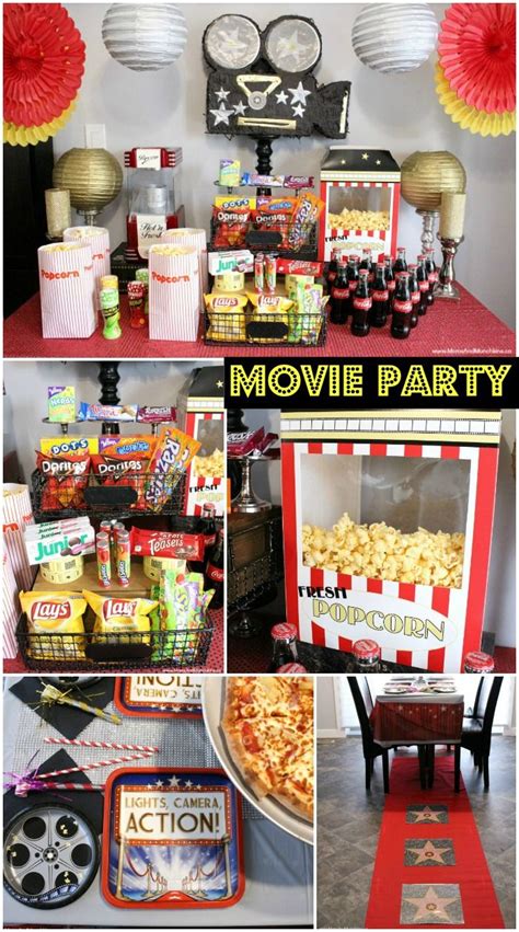 Movie night party – Artofit