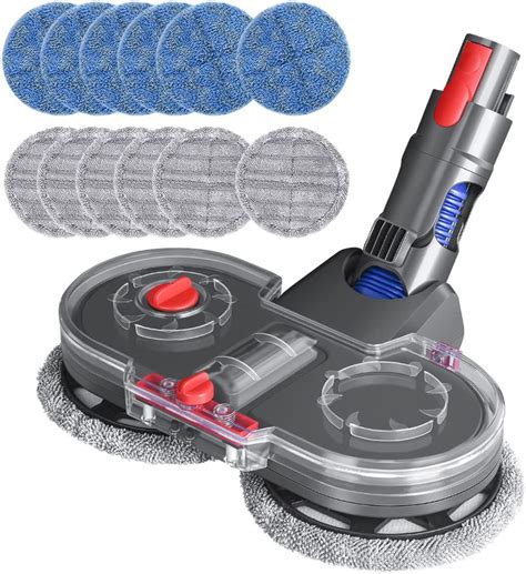 DrRobor Electric Mop Head Attachment for Dyson V15 V11 V10 V8 V7 Vacuum ...