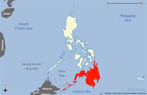 Visayas Mindanao Map