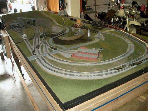 N scale track layouts 4x8