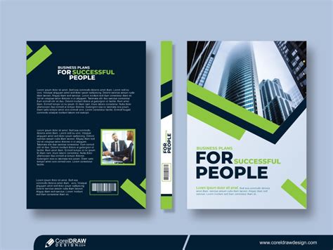 Download Business Book Cover Stationery Mock-up Cover Books | CorelDraw Design (Download Free ...