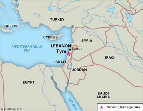 Tyre | Lebanon, Map, Phoenicia, Ancient City, Bible, & Historical Site | Britannica