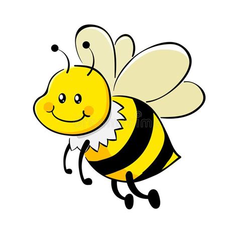 Honey Bee stock vector. Illustration of waving, sweet - 39148450 | Bee drawing, Honey bee ...